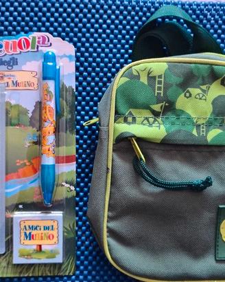 Set tracolla e kit scuola Amici del Mulino Nuovo
