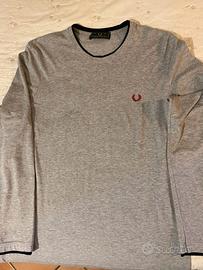 T-shirt a girocollo Fred Perry uomo
