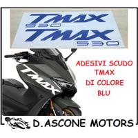 COPPIA ADESIVI SCUDO TMAX 530 2012 2016 BLU