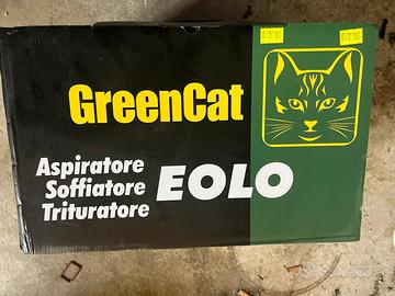 Aspiratore soffiatore trituratore eolo greencat