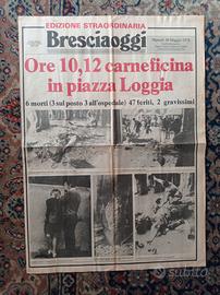 BRESCIAOGGI  (PIAZZA  LOGGIA)  *28  MAGGIO  1974* 
