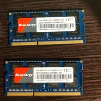 2x Kuesuny 8Gb DDR3 RAM PC3L-12800S