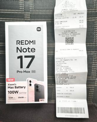Redmi 17 pro max nuovo
