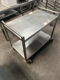 Carrello acciaio inox