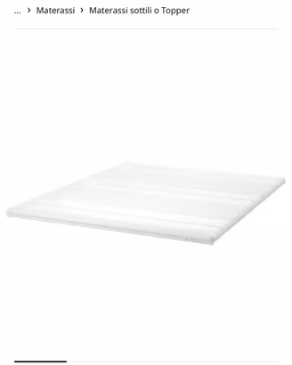 Topper IKEA TUSSÖY 160x200 – Memory Foam