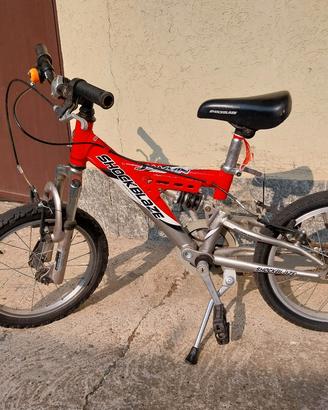 Bicicletta bambino Shockblaze biammortizzata