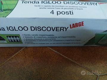 Tenda da campeggio 4 posti