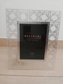 Portafoto Beltrami NUOVA decoro in foglia argento