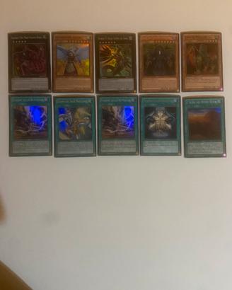 Lotto 10 carte Yu gi oh HOLO-nuovissime