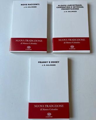 Libri Salinger Le Opere con Nuove Traduzioni Nuovi