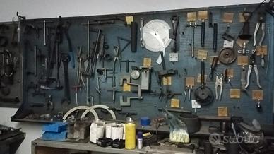 Pannello porta attrezzi banco lavoro