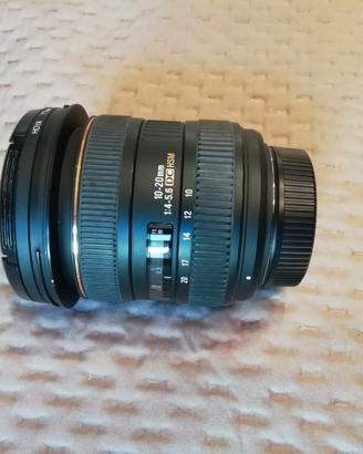 Sigma AF 10-20 mm. f. 4-5.6 EX DC HSM