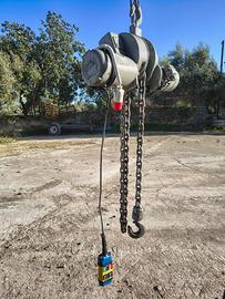 Paranco verricello elettrico 2000 kg