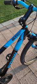 BMX bit win rockrider 500 ruote da 24 