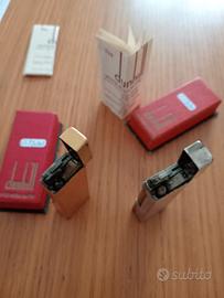 coppia accendini Dunhill a benzina 