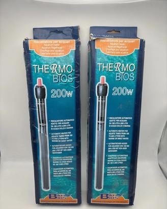 Riscaldatore NUOVO 200 w acquario