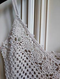 Vestito copricostume crochet