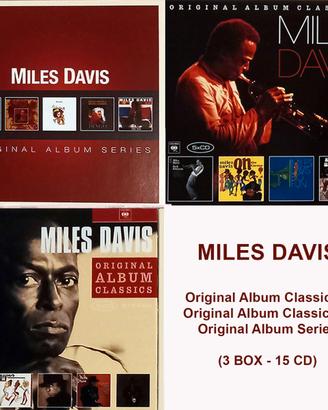 MILES DAVIS (CLASSICS) - 3 BOX (15 CD) + OMAGGIO