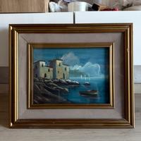 Quadro paesaggio marittimo