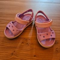 Sandali Crocs n. 7 (23/24 it) + ciabattine Nabaiji
