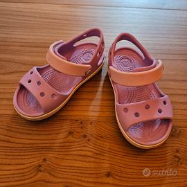 Sandali Crocs n. 7 (23/24 it) + ciabattine Nabaiji
