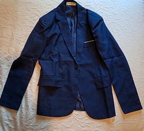 Abito elegante uomo Blu estivo - Taglia 44 - Nuovo