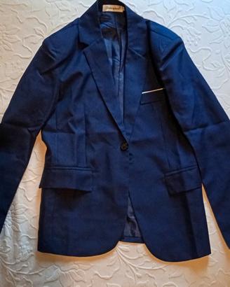 Abito elegante uomo Blu estivo - Taglia 44 - Nuovo