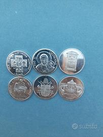 medaglie commemorative vaticano 