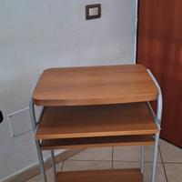 Postazione PC mobile come nuova