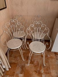 Sedie in ferro