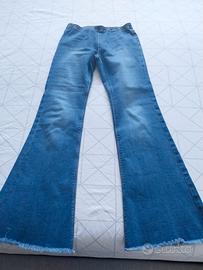 Jeans a zampa col. blu ovs ragazza mis. 12/13 an