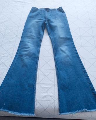 Jeans a zampa col. blu ovs ragazza mis. 12/13 an