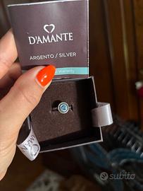 Anello in argento e completo matrimonio