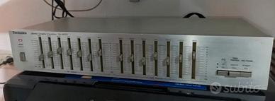 Technics SH-8025 Equalizzatore Stereo EQ hi-fi

