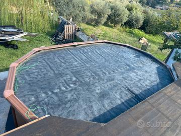 Piscina GRE fuori terra 5x3 h1,2