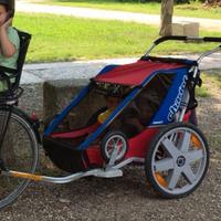 Chariot Cheetan carrello bici doppio