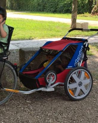 Chariot Cheetan carrello bici doppio