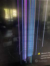 Tv sony 75pollici 4k schermo rotto