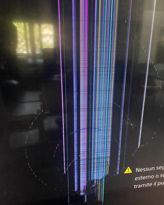 Tv sony 75pollici 4k schermo rotto