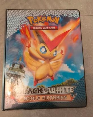 Album carte Pokemon nero e bianco noble victories