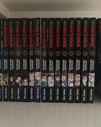 Demon Slayer: volumi dal 1 fino al 17
