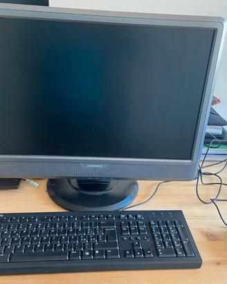 Monitor Compaq W220q 22", Tastiera e Mouse Compaq