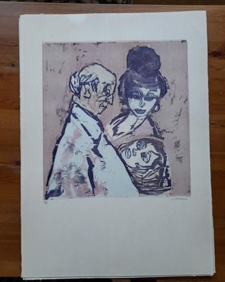 Xilografia Originale Mino Maccari