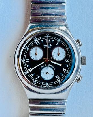 Swatch Irony Chronograph Vintage 1995 Acciaio
