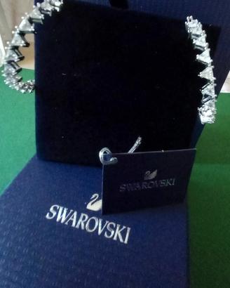 Swarovski orecchini a cerchio 