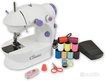 Macchina per Cucire + 100 Accessori Cucitrice Mini