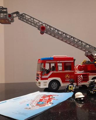 Playmobil Autoscala Vigili del Fuoco