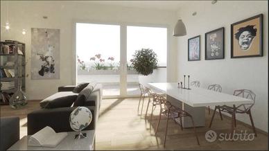 Appartamento di 105 m² con 3 locali e box auto a M