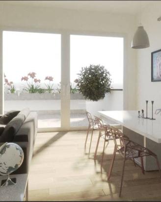 Appartamento di 105 m² con 3 locali e box auto a M