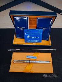 Waterman Gentleman Sterling Silver - Oro 18K